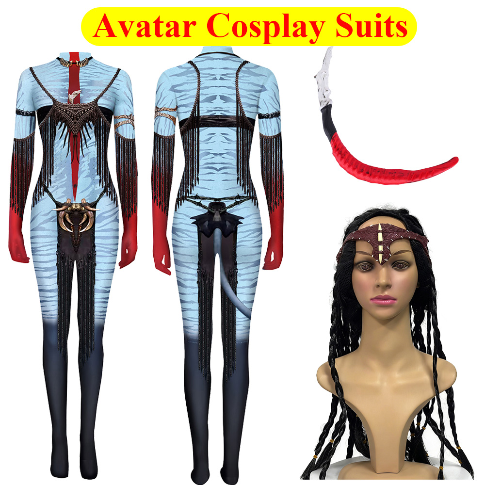 Cosplay Fire Prop - Adult Avatar Cosplay Varang Jumpsuit Headband