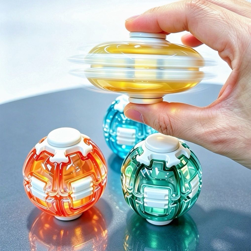 Press‑to‑Spin Fidget Ball Keyc - Cosplay Fireball Prop review and price