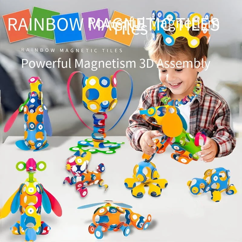 48Pcs Rainbow Magnetic Sheet K - Cosplay Prop Kit review and price