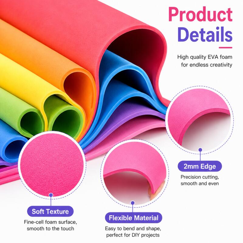 2mm EVA Foam Sheets, Colorful  - Cosplay Props Eva Foam review and price