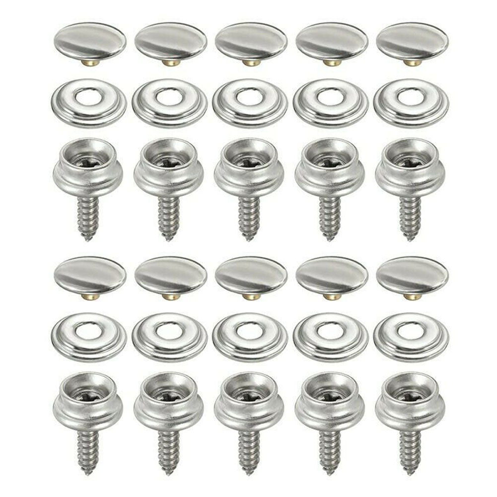 30pcs Snap Fastener Stainless  - Snap Fastener Set review and price