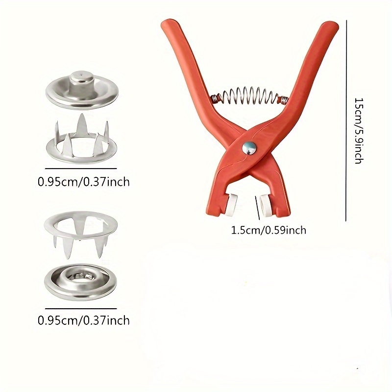 50 Set of Hand-Operated Snap F - Snap Fastener Set review and price