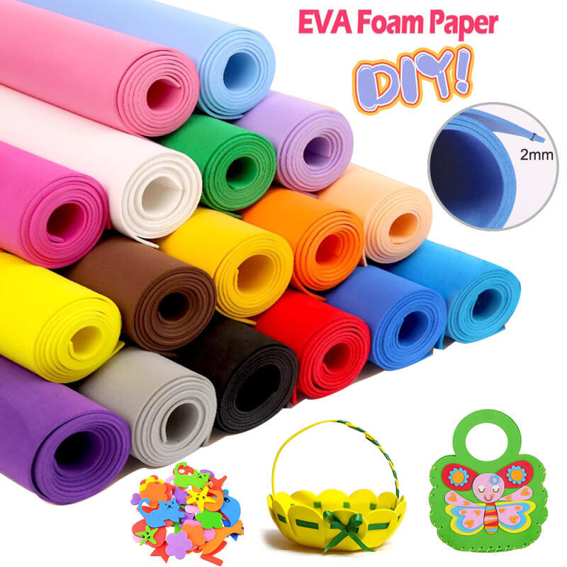 Colorful EVA Foam Sheets 2mm T - Cosplay Props Eva Foam review and price