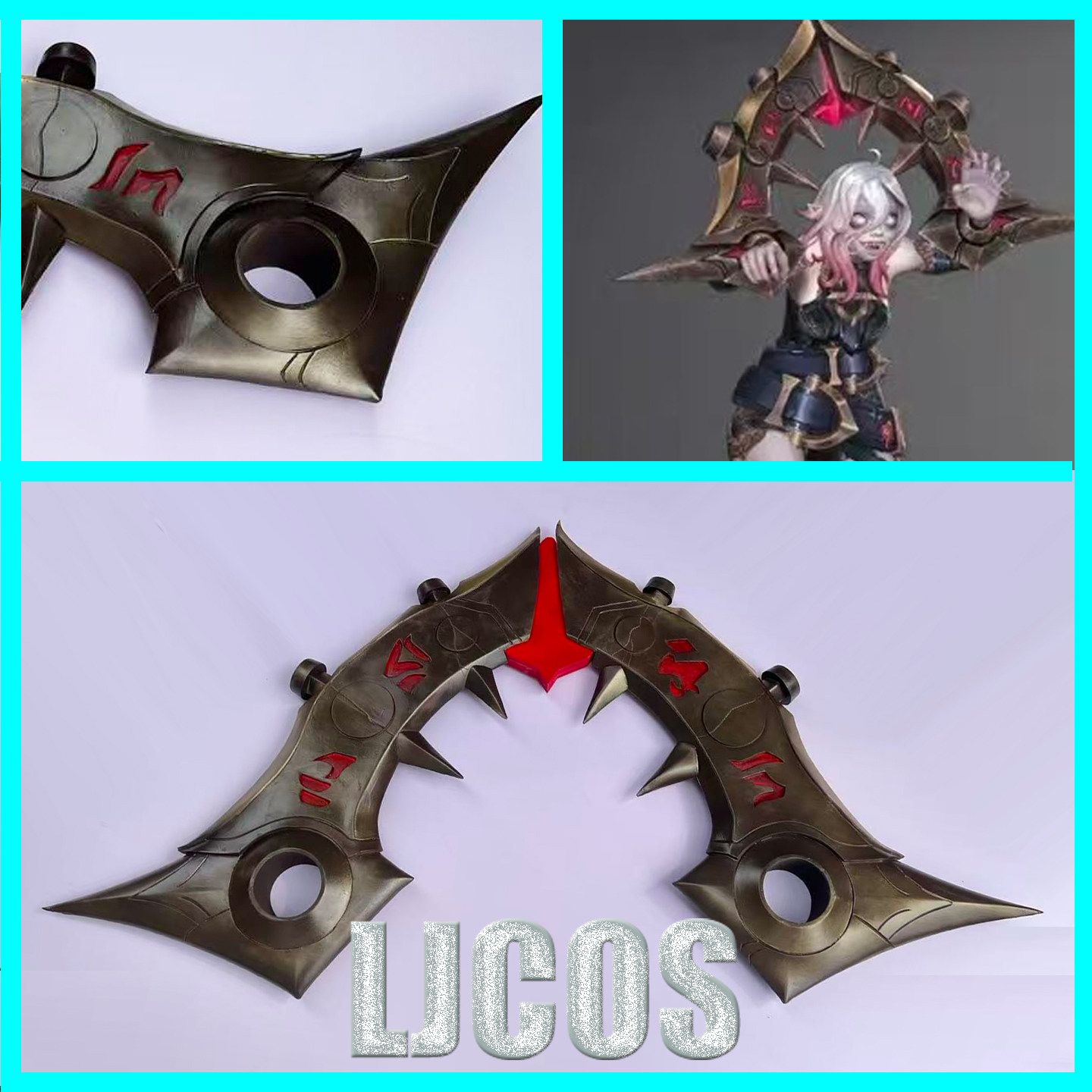 LOL Briar Shackles Cosplay Pro - Briar Cosplay Prop review and price
