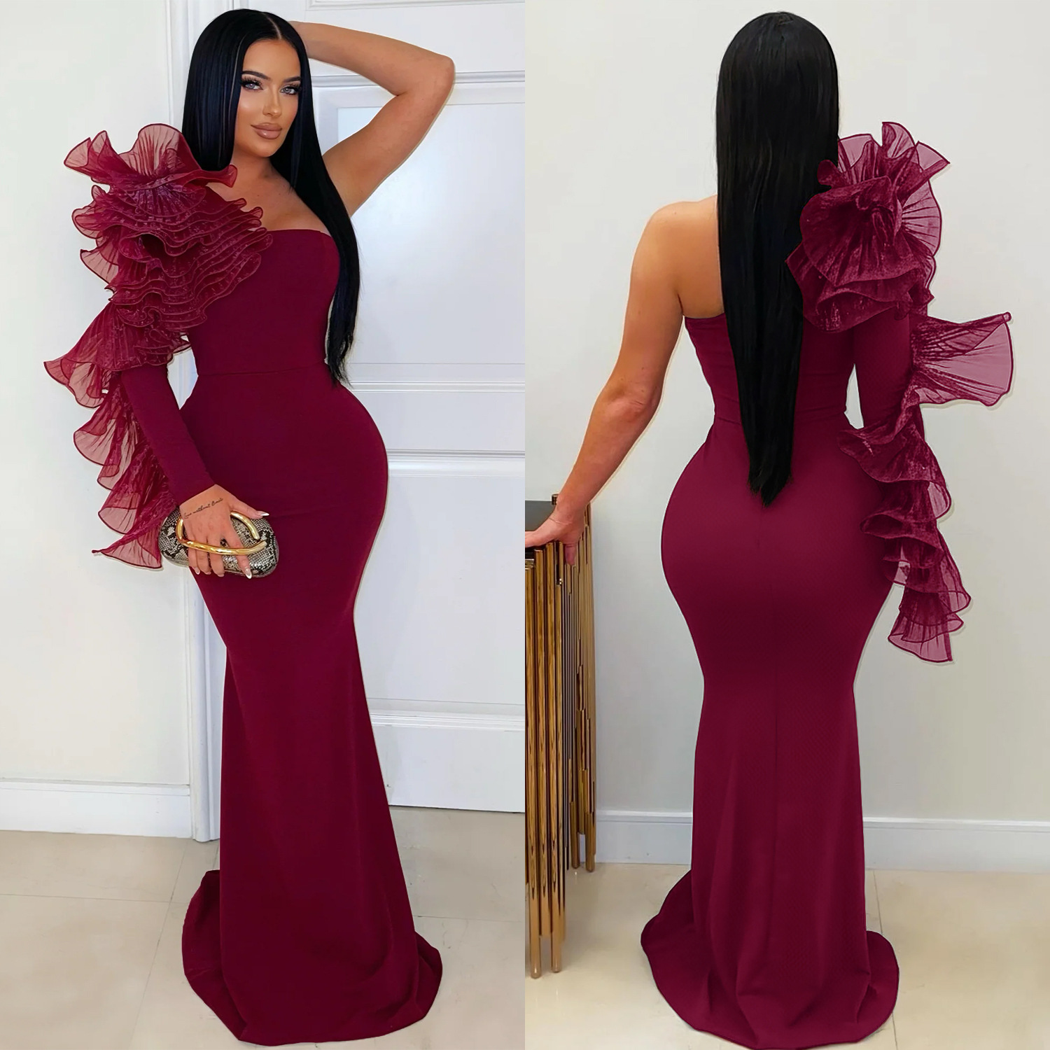 2026 New Black Ruffle Sexy One - Briar Cosplay Prop review and price