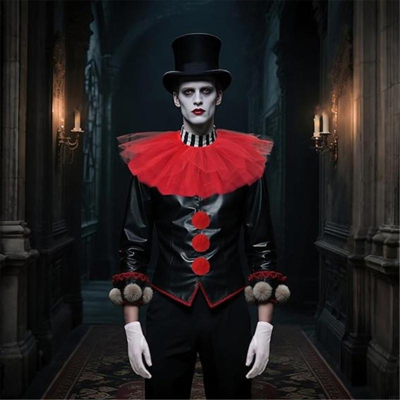 5Pcs/Set Halloween Clown Costu - Cosplay Prop Kit review and price