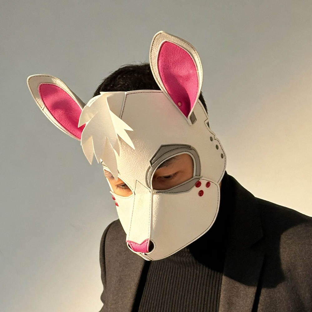 Punk Rabbit Mask White Bunny P - Cosplay Prop Pattern review and price