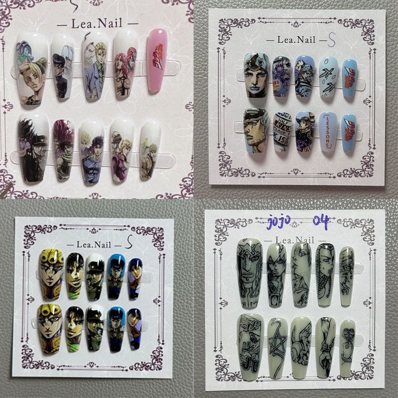 JOJO Nail Art Student Anime Ca - Cosplay Fire Prop review and price