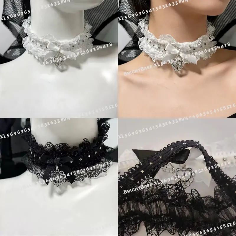 Gothic Black Lace Choker with  - Magnetic Clasp Cosplay review and price