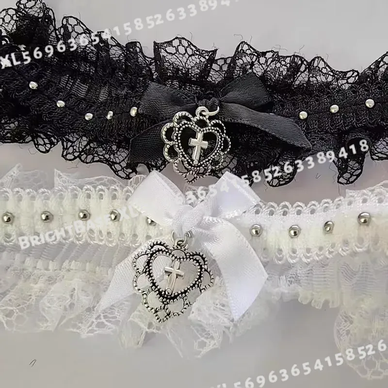 Gothic Black Lace Choker with  - Magnetic Clasp Cosplay review and price