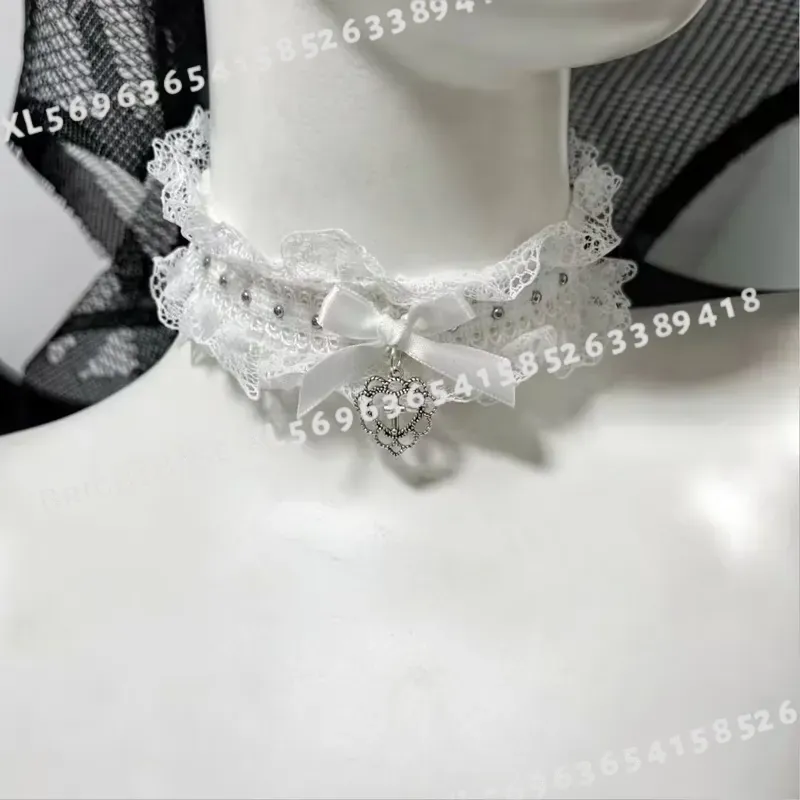 Gothic Black Lace Choker with  - Magnetic Clasp Cosplay review and price