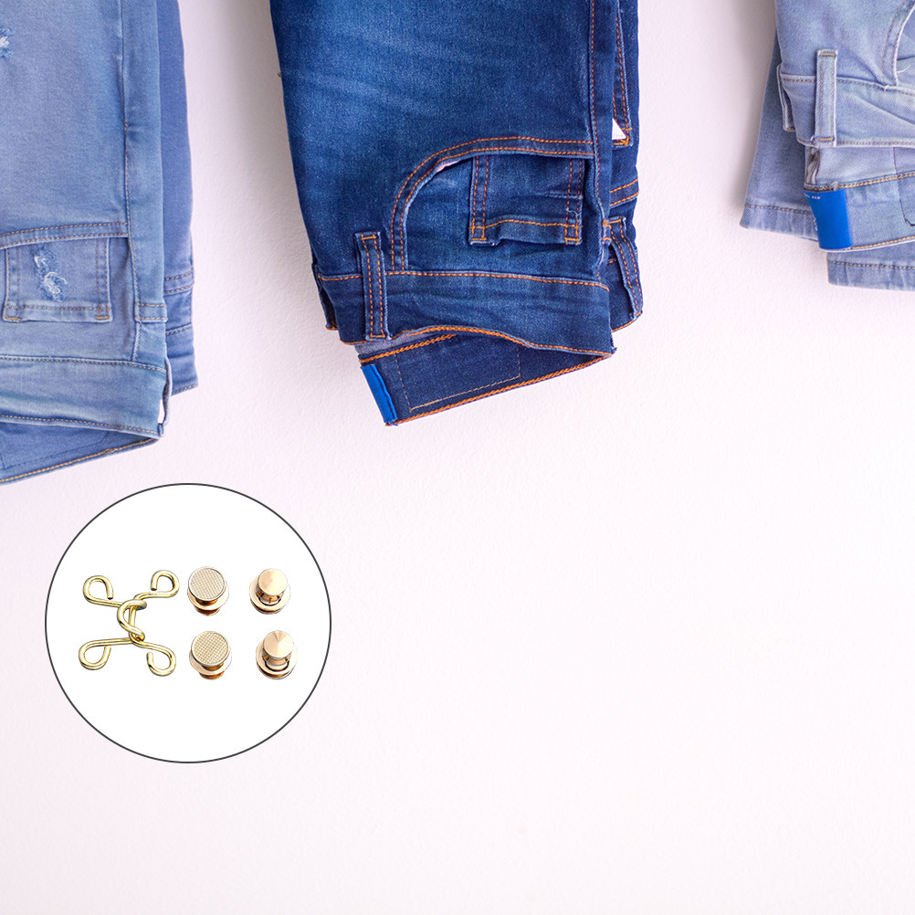 Jeans Waist Button 5 Sets Meta - Snap Fastener Set review and price