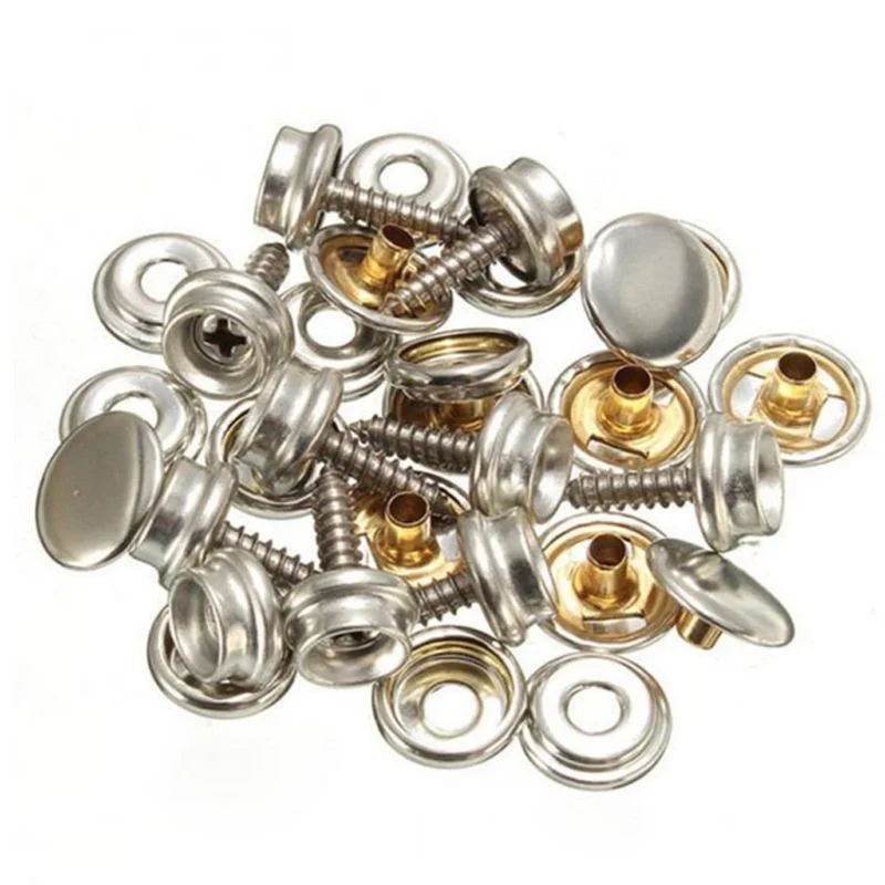 10 Sets Stainless Steel Tappin - Snap Fastener Set review and price