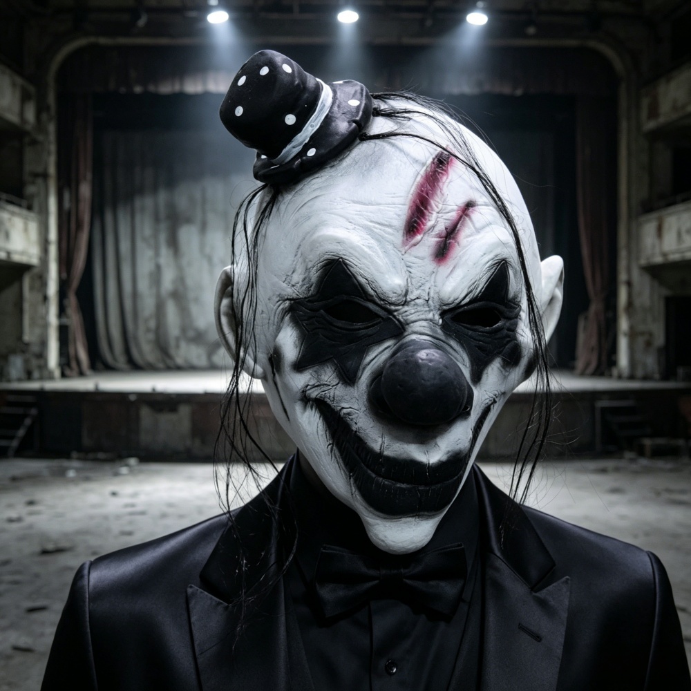 Evil Clown Mask Horror Demon F - Briar Cosplay Prop review and price
