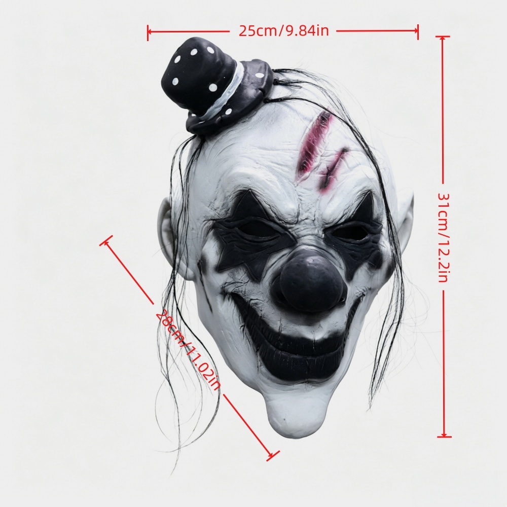 Evil Clown Mask Horror Demon F - Briar Cosplay Prop review and price