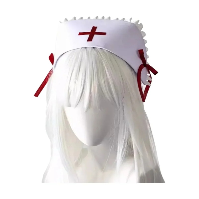 New Y2K Gothic Dark Punk Nurse - Cosplay Prop Bow review and price