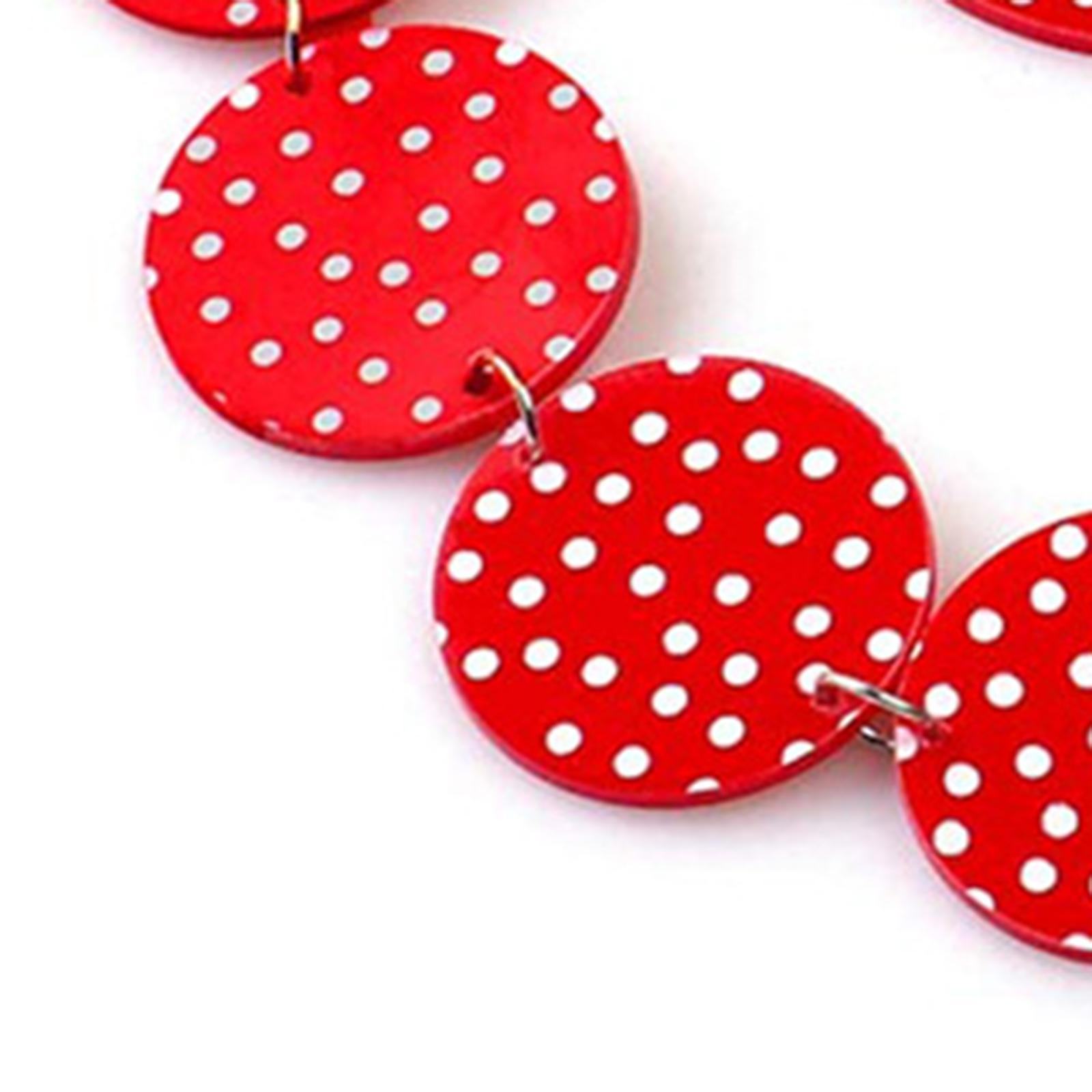50'S Design Earrings and Neckl - Magnetic Clasp Cosplay review and price