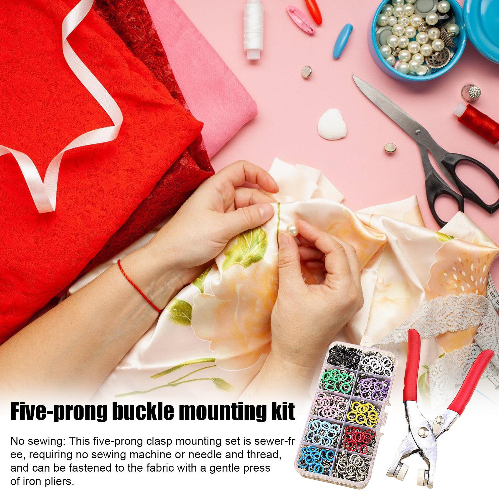Clothing Button Kit 5-Claw Met - Snap Fastener Set review and price